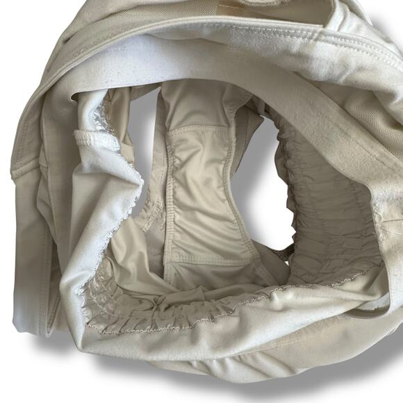 Free People Movement FP Movement White Romper Small Cross Back Skirted Playsuit - Picture 8 of 11